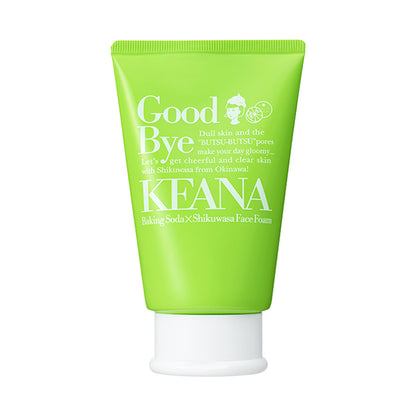 Okinawa Shikuwasa Baking Soda Foam Facial Wash, 100g