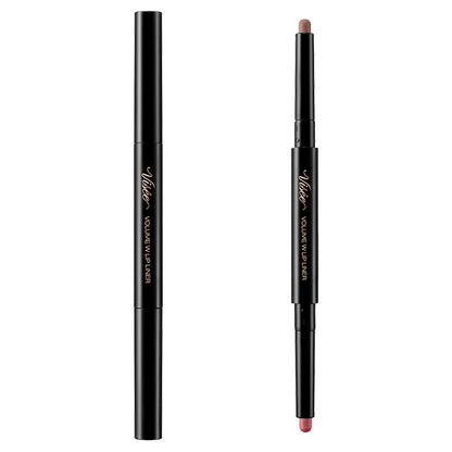 VISEE Volume W Lip Liner (Limited Edition) (02 Pink Beige & Cool Brown)