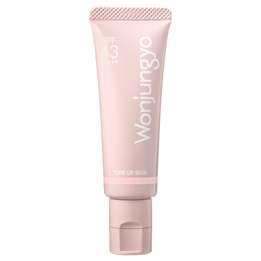Wonjungyo Tone Up Base N, SPF43 PA+++, 01 Peach Pink, 25g