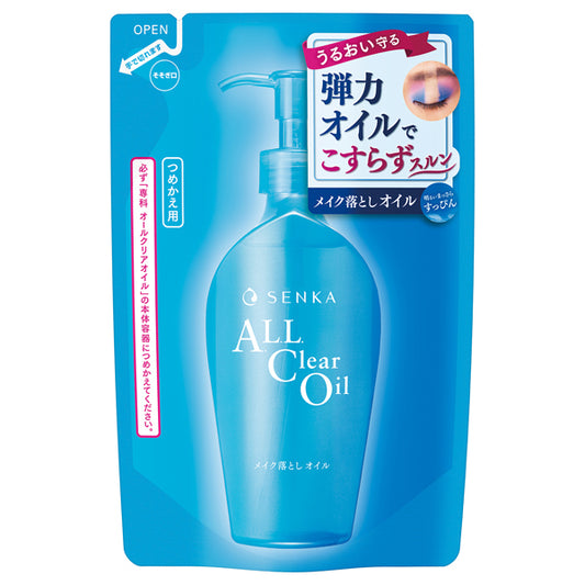 Senka All Clear Oil, 180ml, Floral (Refill)