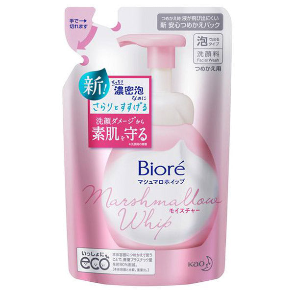 Biore Marshmallow Whip, Refill, 130ml