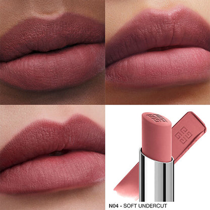 Rouge Givenchy Velvet Matte, No.N04 Rose Layer, 2.3g