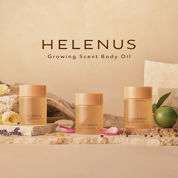 HELENUS Growing Scent Body Oil OS09, 110ml (Citrus & Spice)