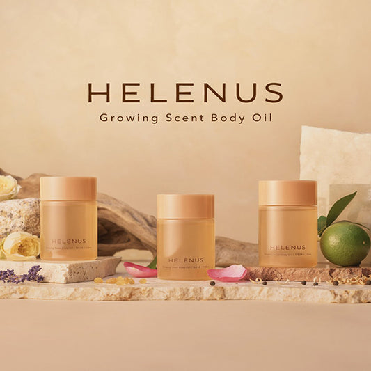 HELENUS Growing Scent Body Oil DS13, 110ml (Rose & Ylang Ylang)