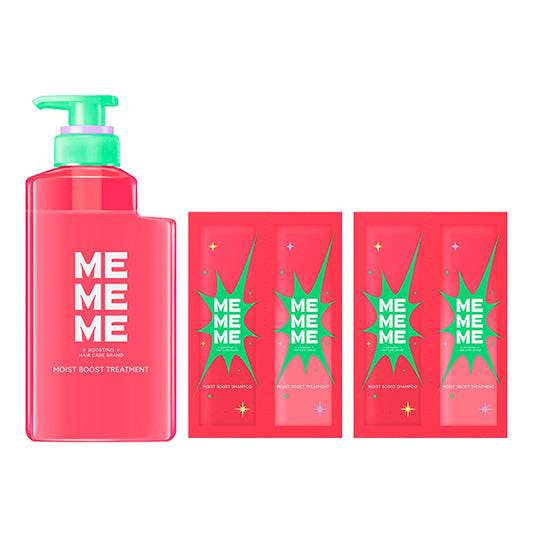 MEMEME Moist Boost Treatment Pump Set, 400ml