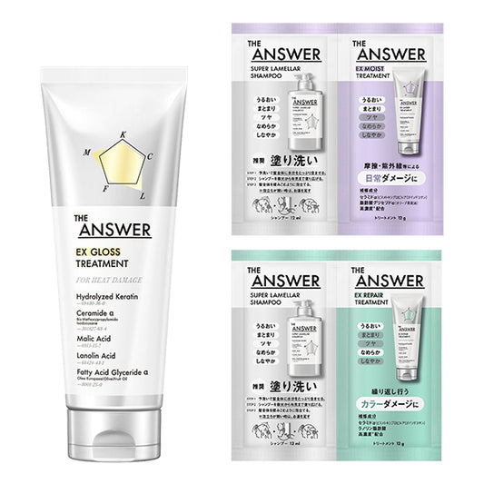 Heat Treatment Set, 220g, 12ml・12g, 12ml・12g