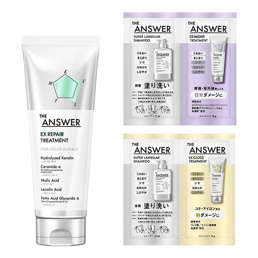 Color Treatment Set, 220g, 12ml・12g, 12ml・12g