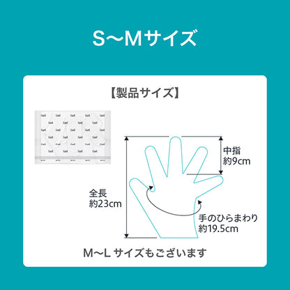 Curel Protect your hands all night long, right down to your fingertips with this hand care mask, S-M (4 masks)