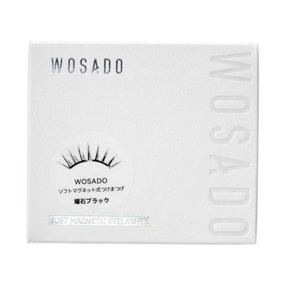 WOSADO Soft Magnetic Eyelashes (Obsidian Black), 2 Pairs