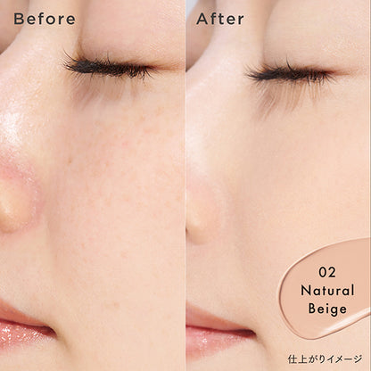 Seamless Correcting Liquid, 02 Natural Beige, 5.3g