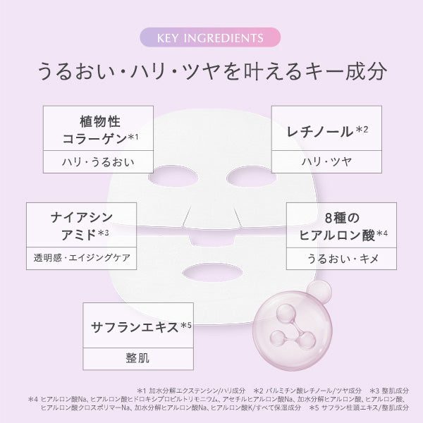FEMMUE Aurora Dewy Mask (SR), 32g x 5 sheets