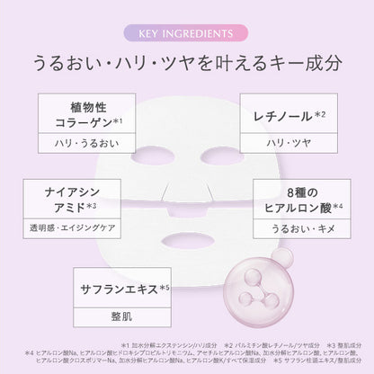 FEMMUE Aurora Dewy Mask (SR), 32g x 5 sheets