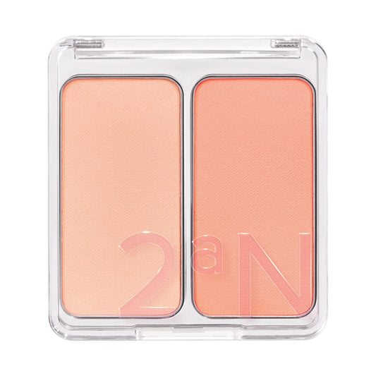 2aN Dual Cheek (07 Peach Fizz)