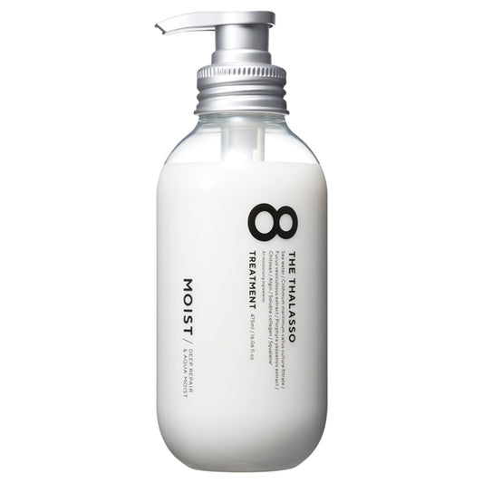 8 The Thalasso Deep Repair & Aqua Moist Hair Treatment Renewal, 475ml (Aqua White Floral Scent)