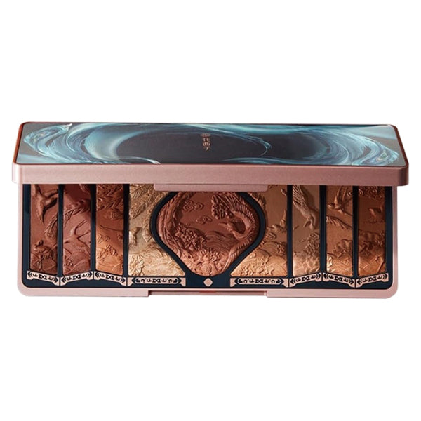 Hyakucho Choho Eyeshadow Palette, 02 Retro Brown, 1.1g*8, 4.0g