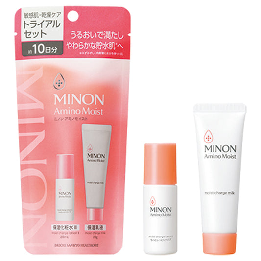 MINON Amino Moist Sensitive Skin,Dry Care Trial Set, Trial, 20ml, 20g