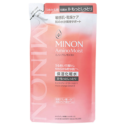 MINON Amino Moist Moist Charge Lotion II Extra Moist Refill, 130ml