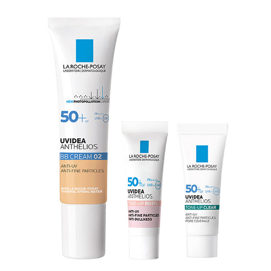 BB 02 Kit BB Cream, SPF50+ PA++++, 30ml, 3ml, 3ml