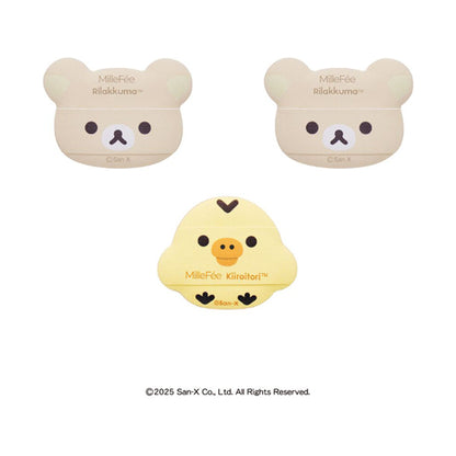 MilleFee Finger Puff (Rilakkuma & Kiiroitori)