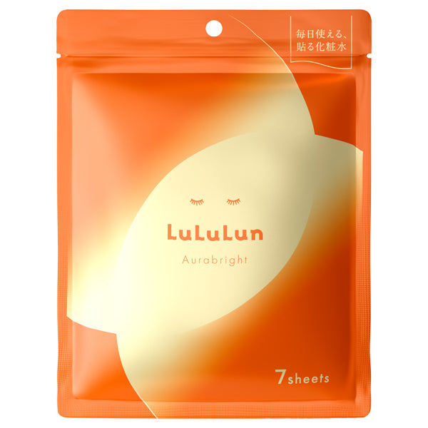 LuLuLun Aura Bright Mask W, 7 sheets