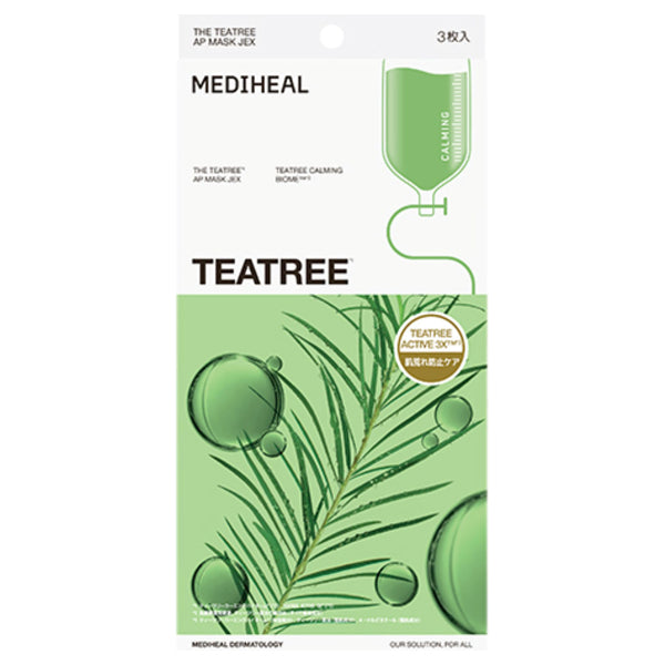 MEDIHEAL Tea Tree Ampoule Mask Set, 3 Sheets