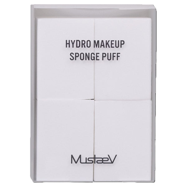 MustaeV Hydro Makeup Sponge Puff, 4 Pack