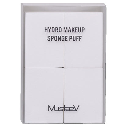 MustaeV Hydro Makeup Sponge Puff, 4 Pack