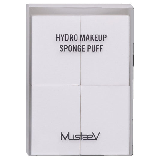 MustaeV Hydro Makeup Sponge Puff, 4 Pack