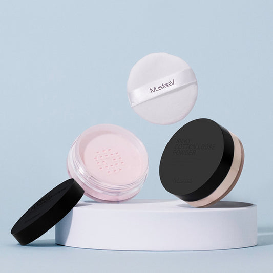 MustaeV Silky Cotton Loose Powder (#02 Baby Pink), 15g