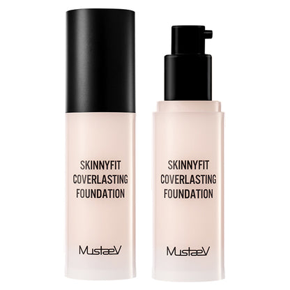 MustaeV Skinny Fit Coverlasting Foundation (23 Nude Beige), 30ml