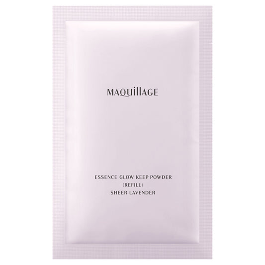 MAQuillAGE Essence Glow Keep Powder, Refill, Sheer Lavender, 8g