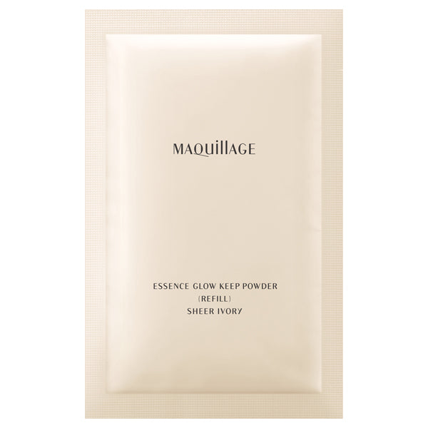MAQuillAGE Essence Glow Keep Powder, Refill, Sheer Ivory, 8g