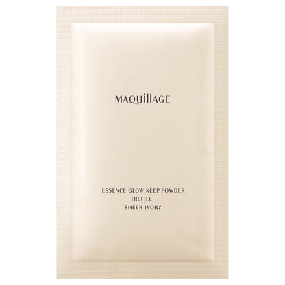 MAQuillAGE Essence Glow Keep Powder, Refill, Sheer Ivory, 8g