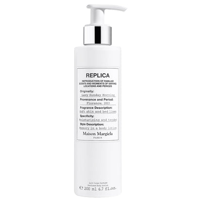 Replica Body Lotion Lazy Sunday Morning, 200ml, Floral Musk
