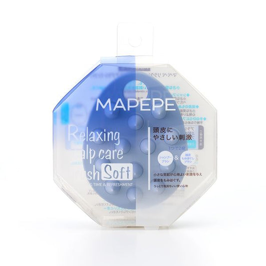 maPEPE Relaxing Scalp Care Brush Soft (Sky Blue)
