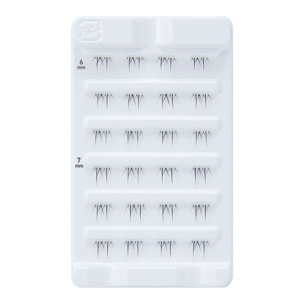 Koji Eyelash Crush Soft and Fluffy Type NO.04 (12 pieces x 2 types)