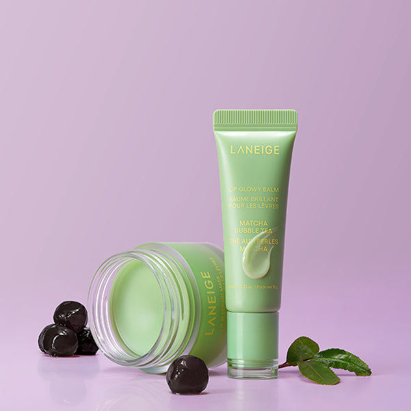 Lip Glow Balm, 10g, Matcha Tapioca Milk Tea