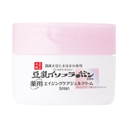 SANA Nameraka Honpo Medicated Wrinkle Gel Cream White, 100g