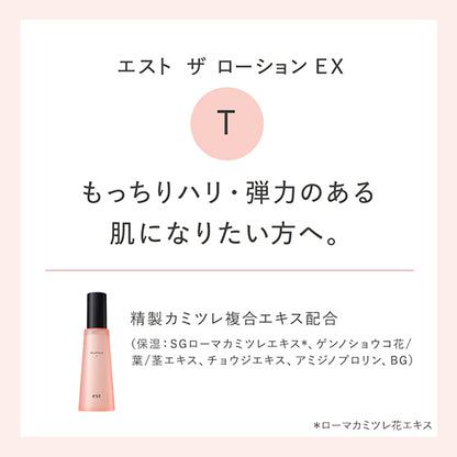 est The Lotion EX T, Refill, 130ml, Aquatic Floral