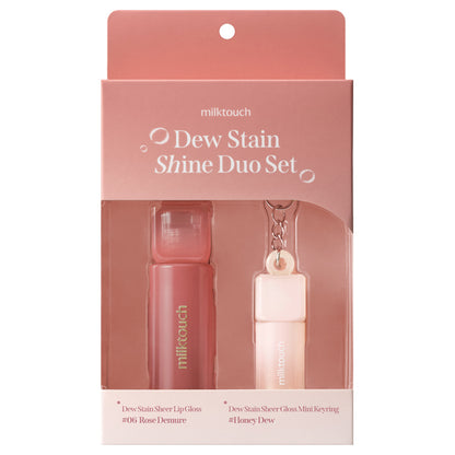 Dew Stain Shine Duo Set, 4ml, 1.5ml