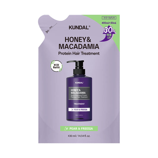 KUNDAL HM Hair Treatment, Refill, 430ml, Pear & Freesia