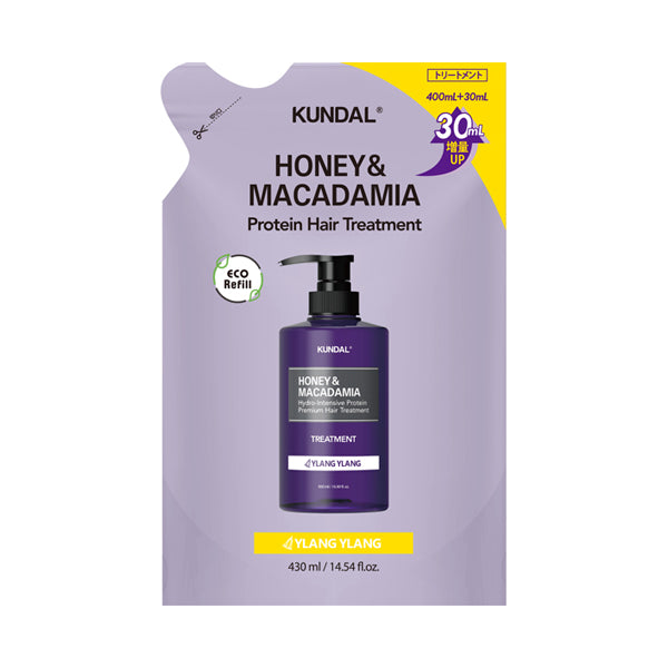 KUNDAL H&M Hair Treatment, Refill, 430ml, Ylang Ylang