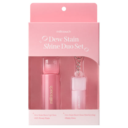 Dew Stain Shine Duo Set, 4ml, 1.5ml
