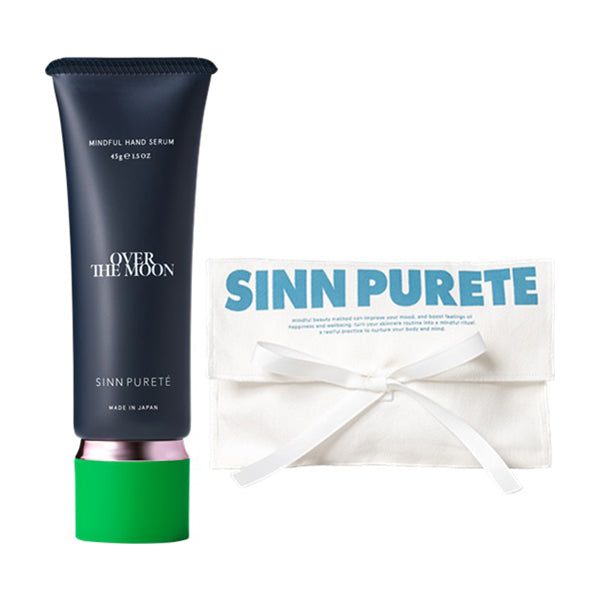 Sinn Purete' Mindful Hand Serum Over the Moon & Cotton Pouch Set (Blue), 45g