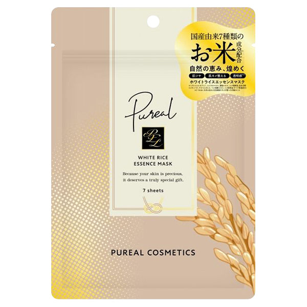 Pureal White Rice Essence Mask