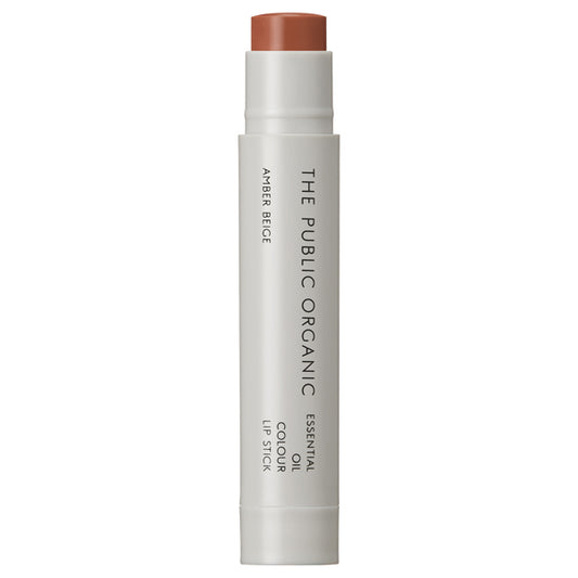 The Public Organic Essential Oil Color Lipstick (Amber Beige)