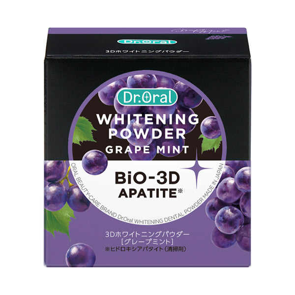 Dr.Oral 3D Whitening Powder (Grape Mint), 25g