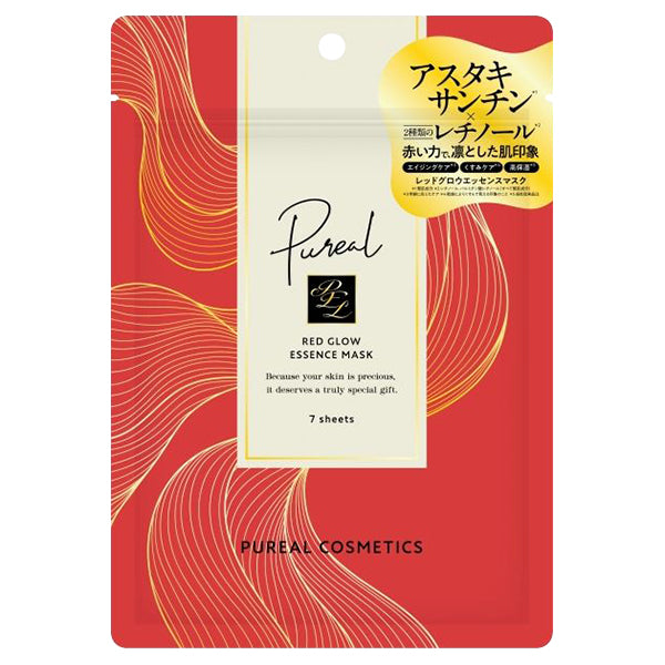 Pureal Red Glow Essence Mask