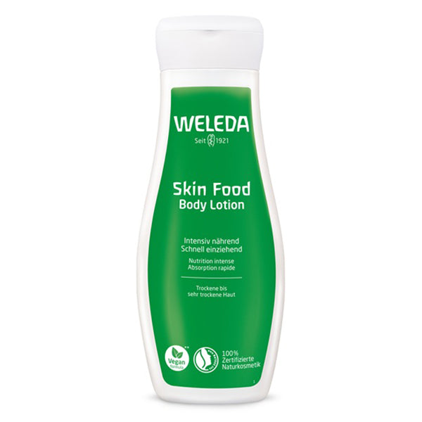 Weleda Skin Food Body Milk, 200ml (Sweet and Gentle Herbal Scent)