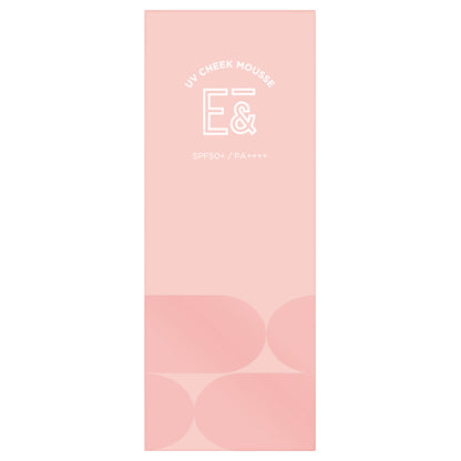 EITHER＆ UV CHEEK MOUSSE (01 PINK BLUSH), 9ml